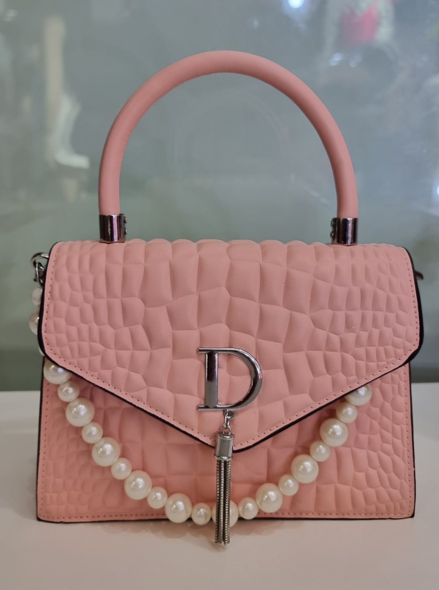 Cartera D -Perlas