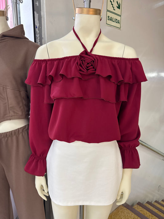 Blusa rosa