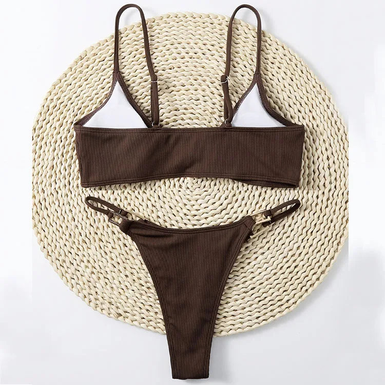 Bikini Broche Cuadrado